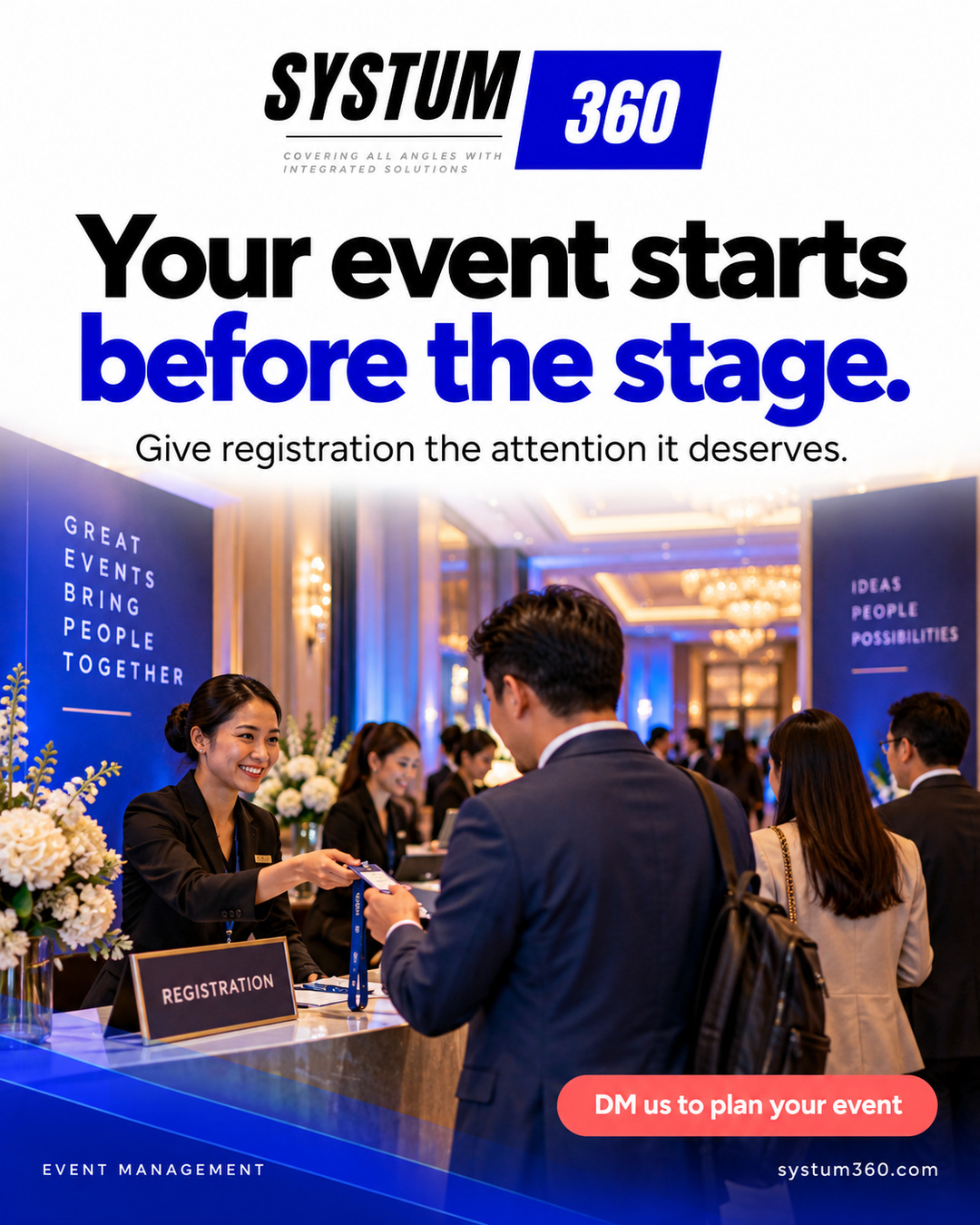 Your Event Starts Before the Stage: Get Registration Right