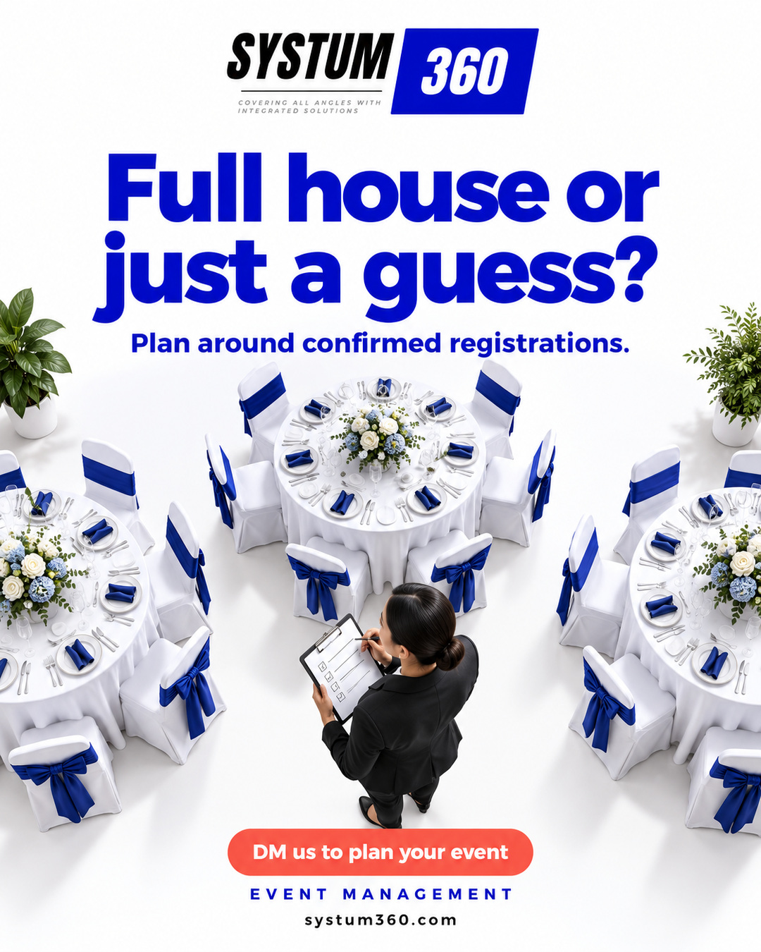 Full House or Just a Guess? Plan Around Confirmed Registrations