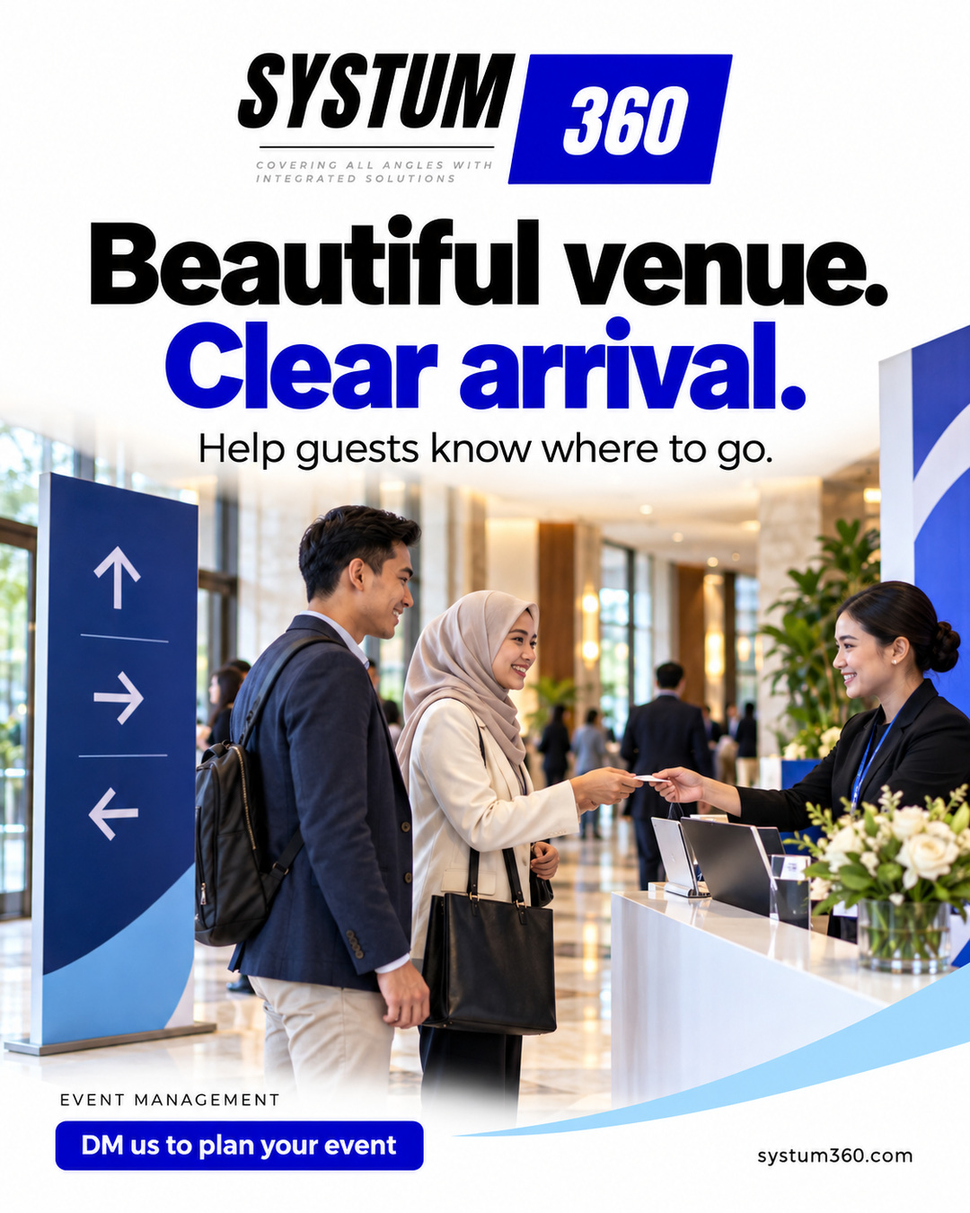 Beautiful Venue? Help Guests Know Where to Go